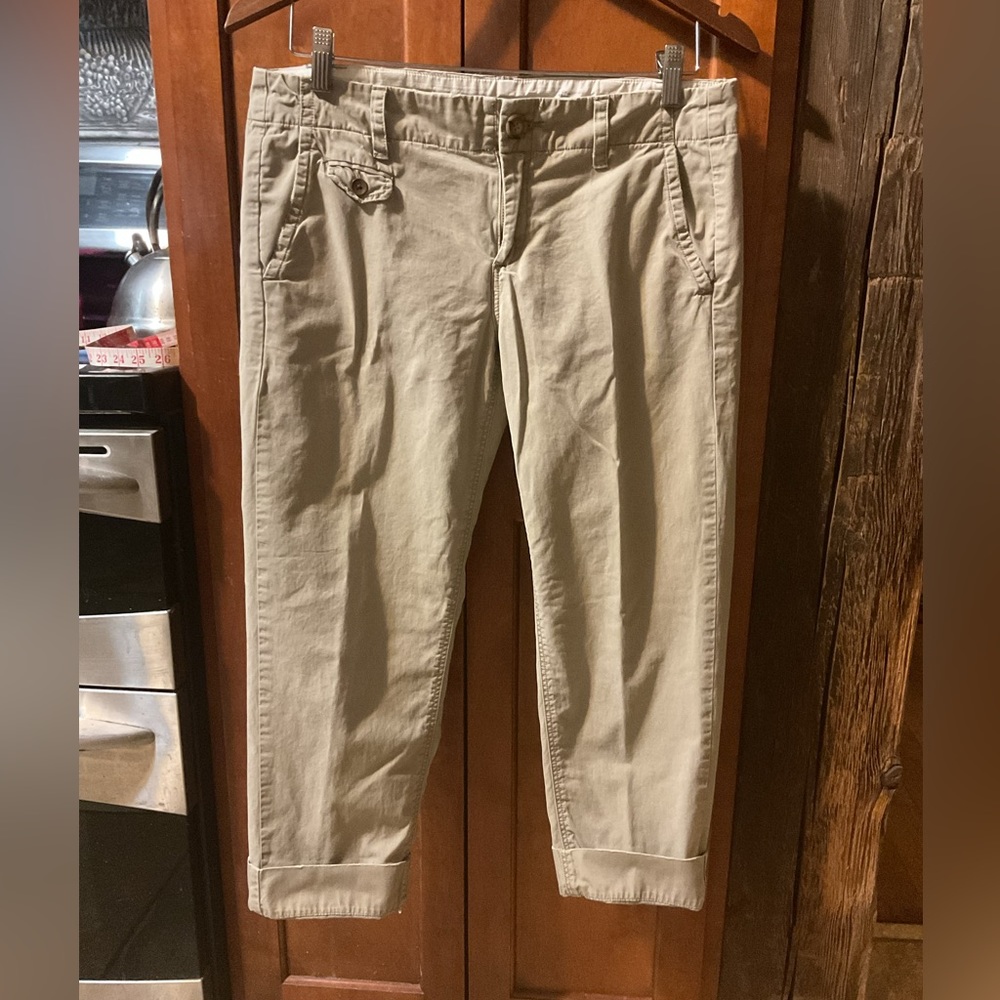 PAPER BOY KHAKI PANTS, SIZE 6 WOMEN